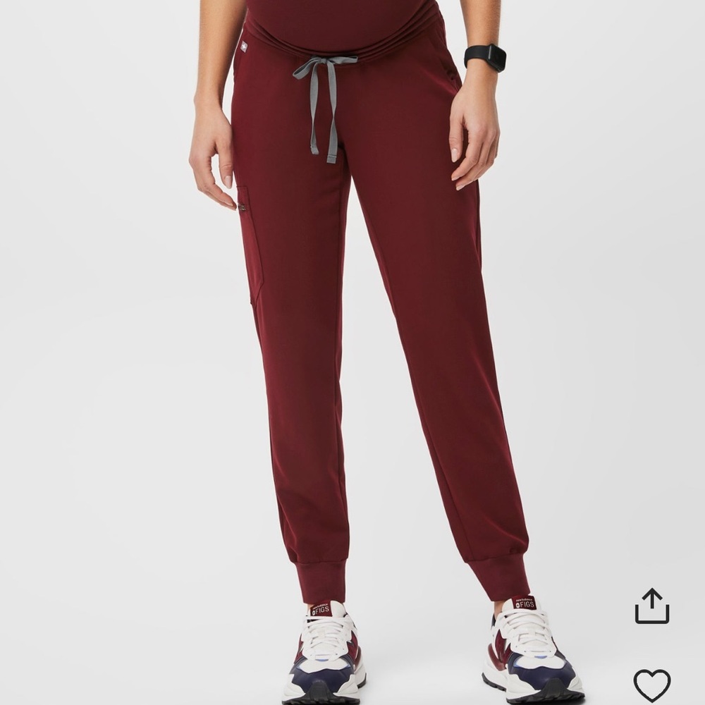 Figs maternity scrub pants